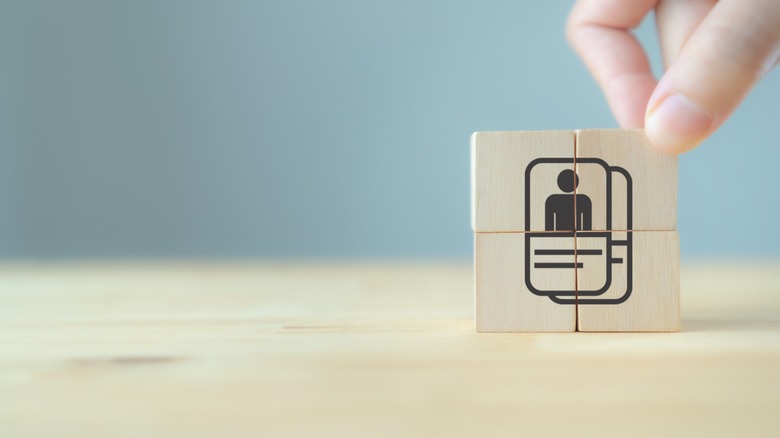 tile showing resume drawing
