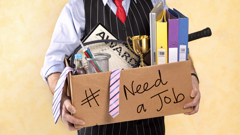 A recently unemployed individual