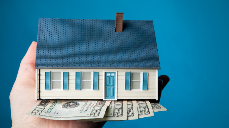 Cash underneath a house