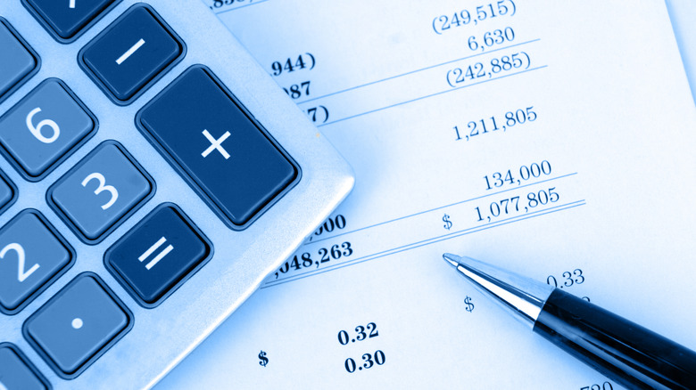 calculating finances