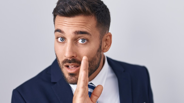 being snarky about other employees
