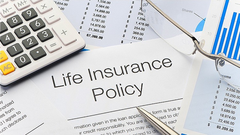 life insurance policy and calcular