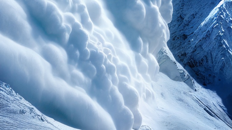 An avalanche