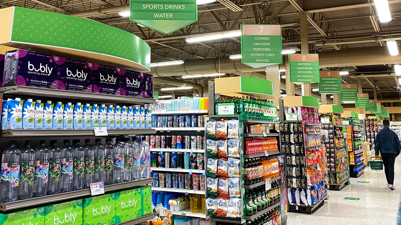 grocery endcaps