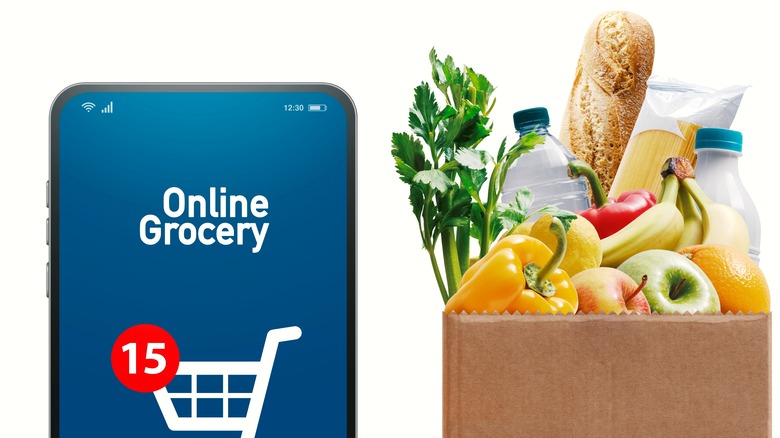online grocery shopping