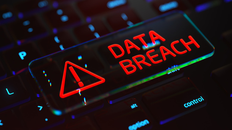 Data breach graphic