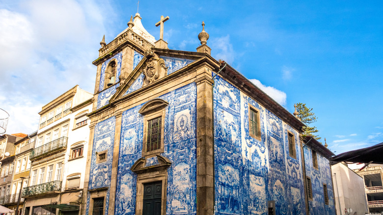 Chapel of souls in Portugal