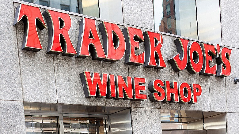 outside of Trader Joe's store