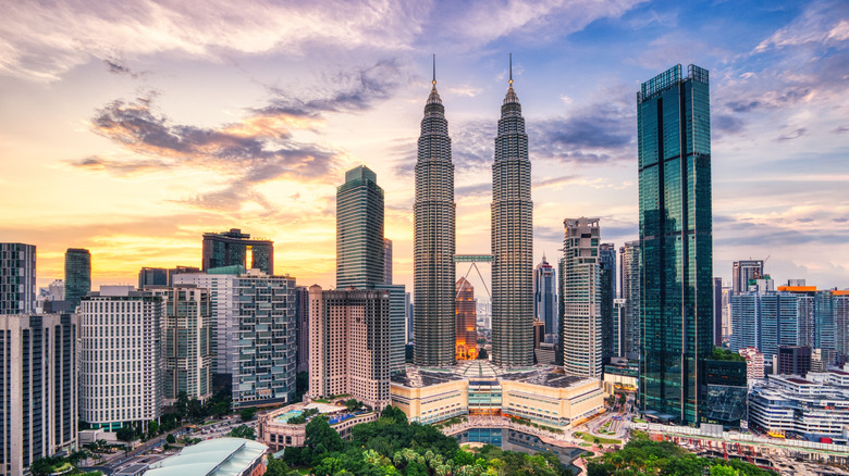 Sky scrappers in Kuala Lumpur