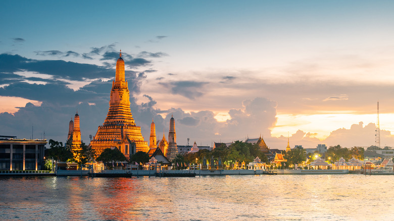 Wat Arun temple in Bangkok, Thailand