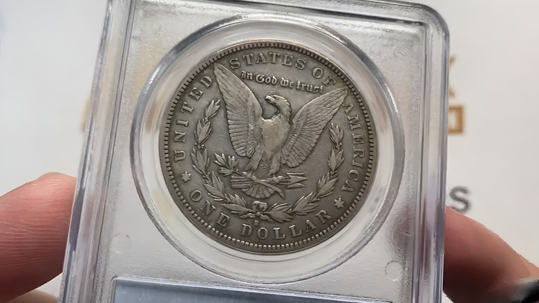 The rare of the 1893-S Morgan silver dollar