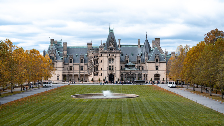 Biltmore mansion in Asheville North Carolina