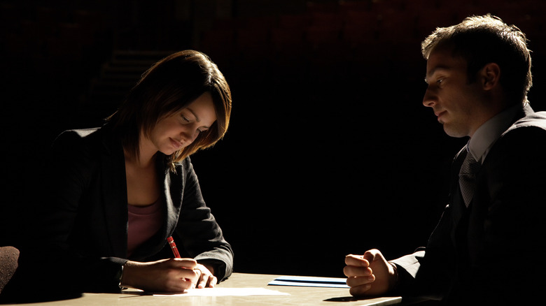 a job interview