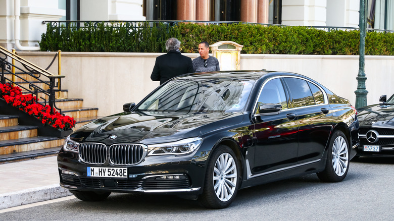 a 7 Series BMW