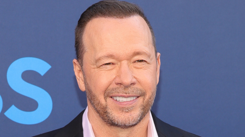 Actor Donnie Wahlberg close up