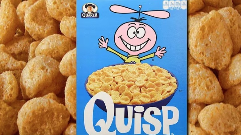 quisp cereal box