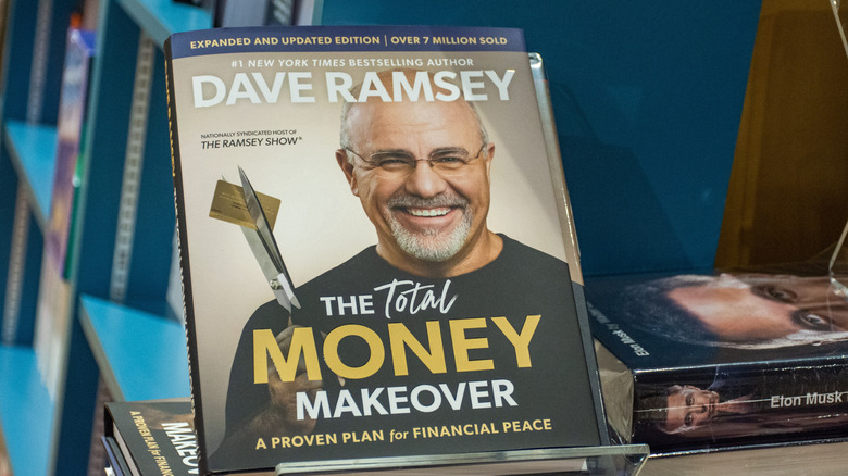 A Dave Ramsey book displayed in an Abu Dhabi bookstore