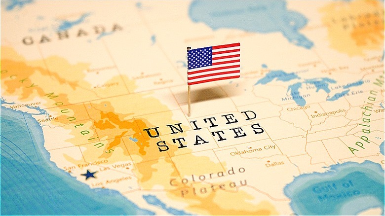 Map of the United States
