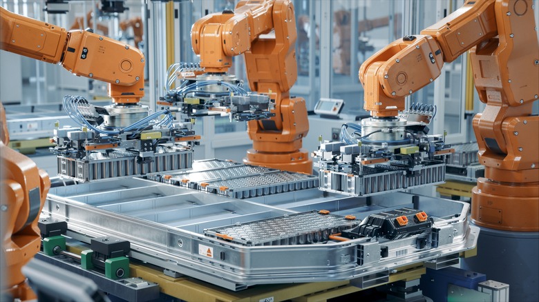 building EV batteries