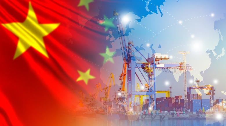 China and manufacturing image