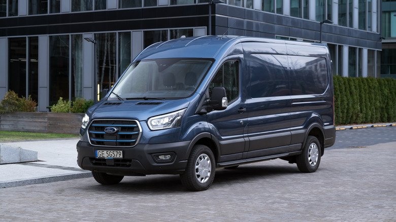 a Ford E-Transit