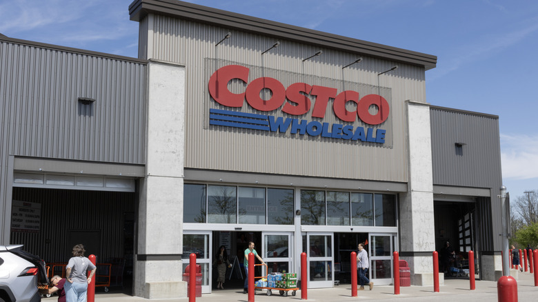 Exterior of Costco Wholesale store