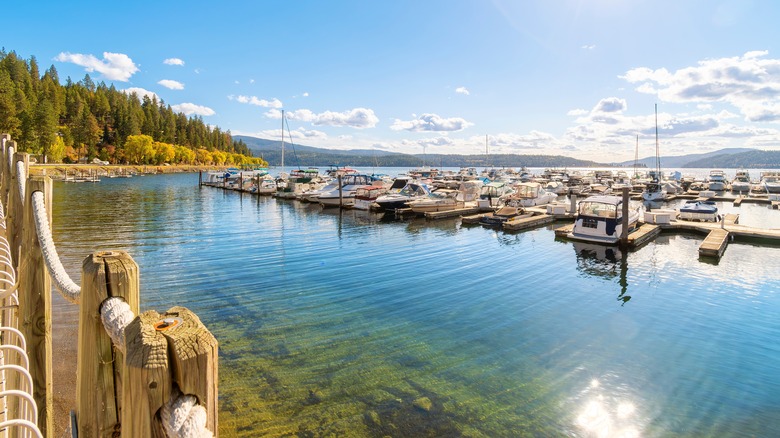 Silver Beach Marina on Lake Coeur d'Alene