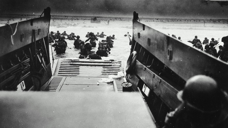Soldiers at Normandy