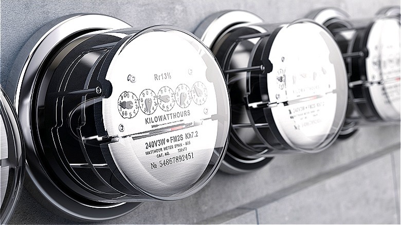Kilowatt energy meters