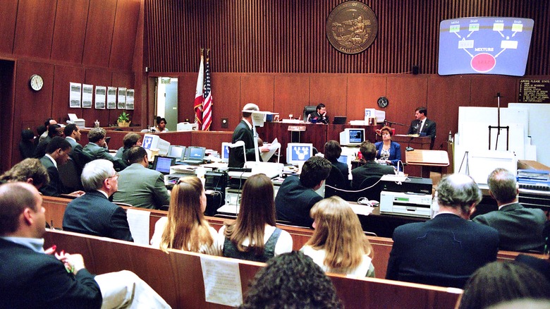 OJ Simpson trial witness testifying