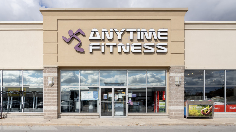 Anytime Fitness franchise location.