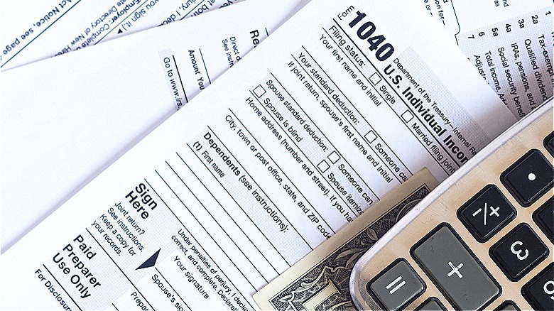1040 tax forms and calculator