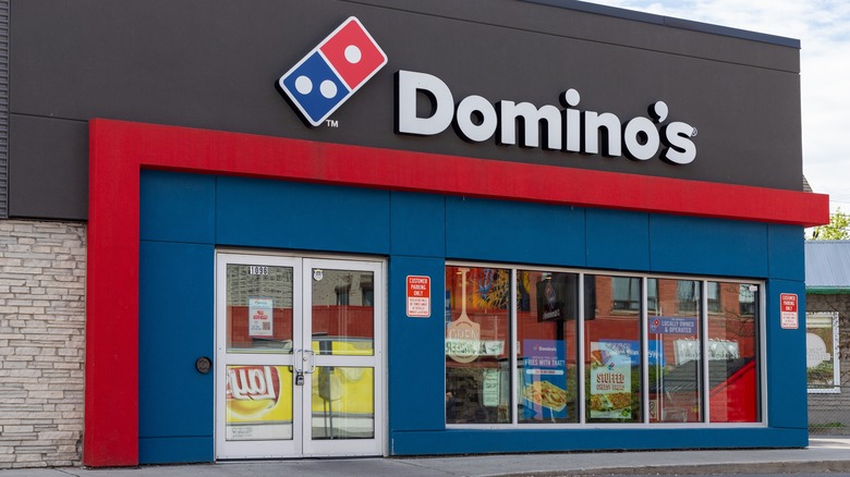Domino's Pizza building exterior.