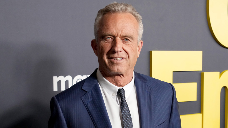 A close-up of Robert F Kennedy Jr. smiling