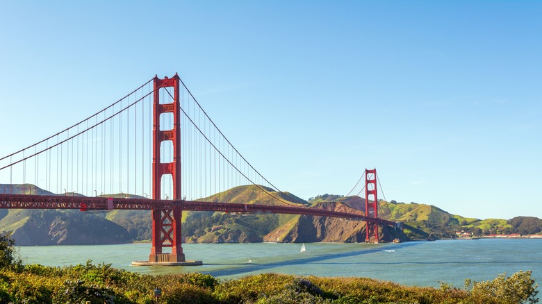 The Golden Gate Bridge in San Francisco, California, USA