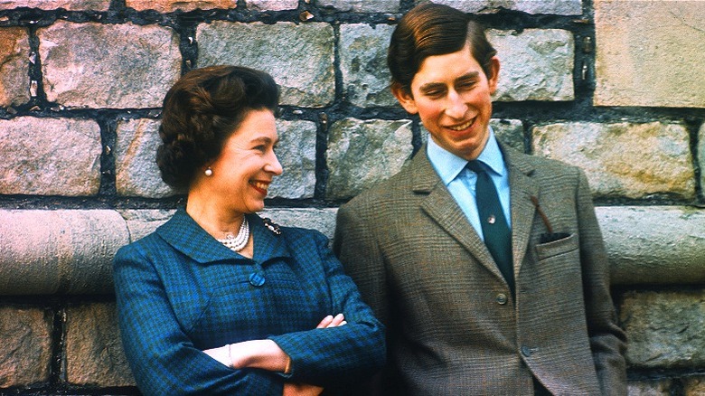 Queen Elizabeth II and Charles