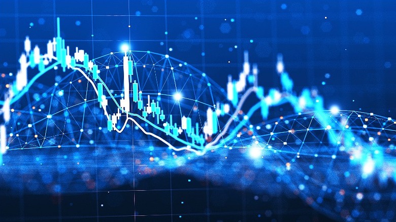 Index fund tech concept