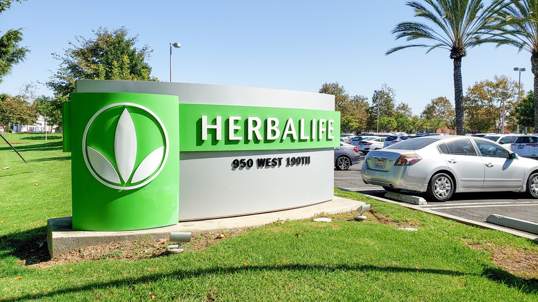 Herbalife sign