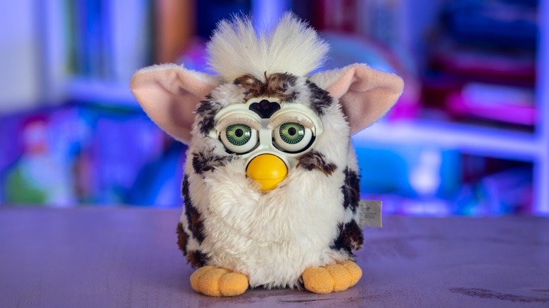 A Furby interactive toy