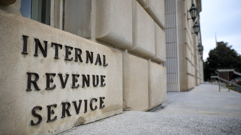 Exterior of an IRS building