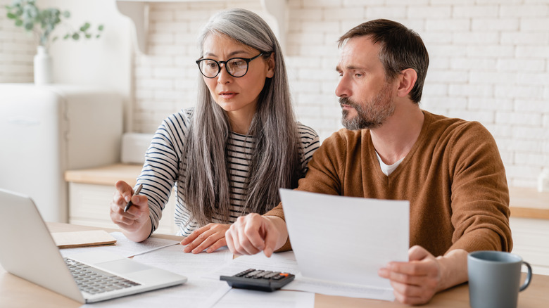 Couple goes over budget together