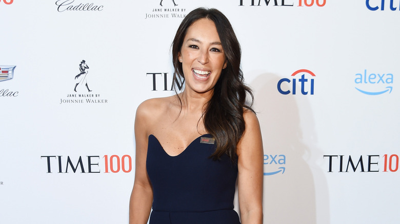 Joanna Gaines on the red carpet at the TIME 100 Gala in 2019
