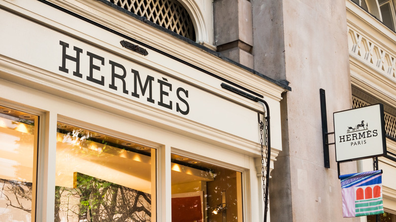 Hermes storefront