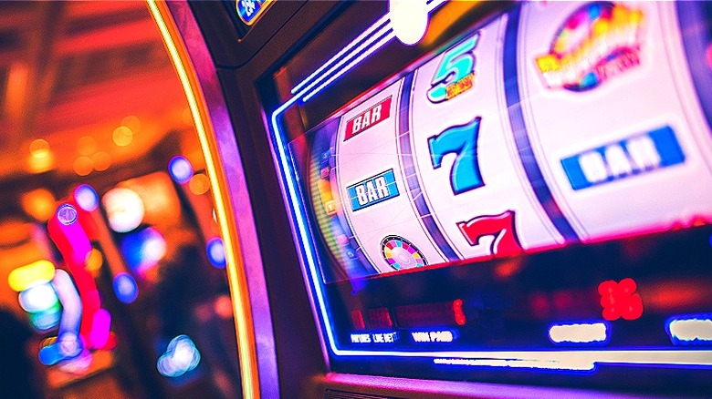 slot machine in casino