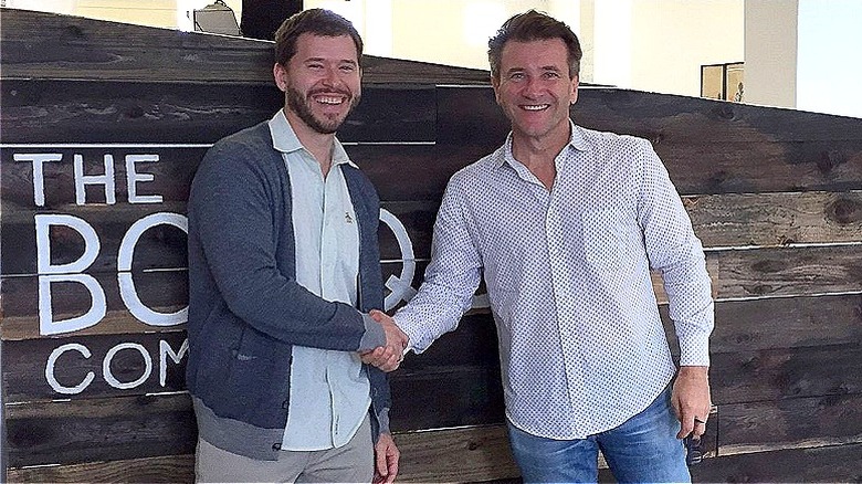 Robert Herjavec and John Tabis