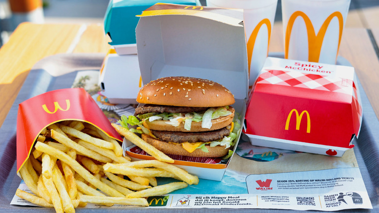 A McDonald's meal