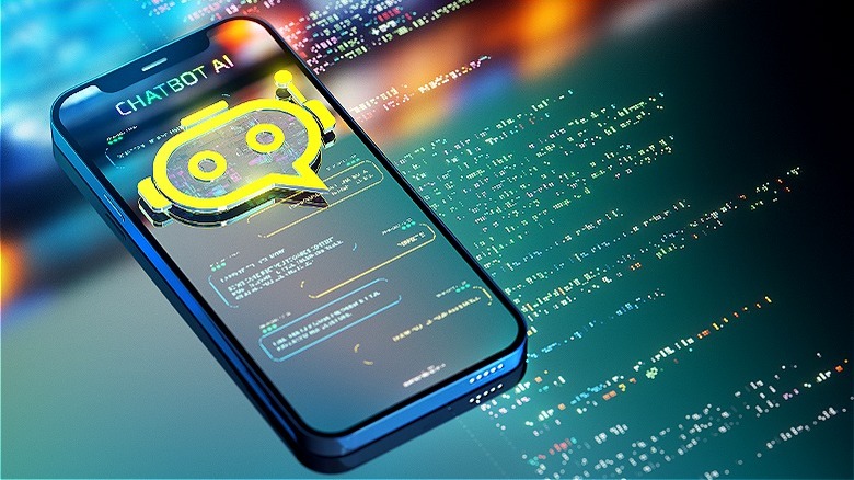 Smartphone with chatbot ai