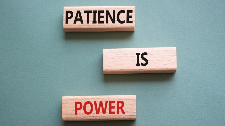 patience is power in blocks