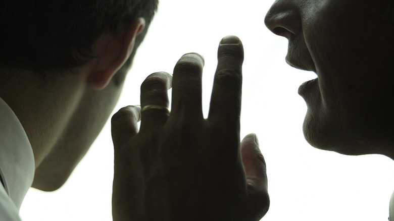 person giving advice