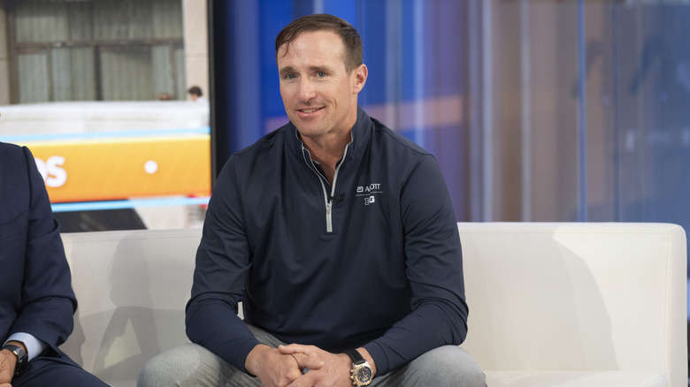 drew brees on television show